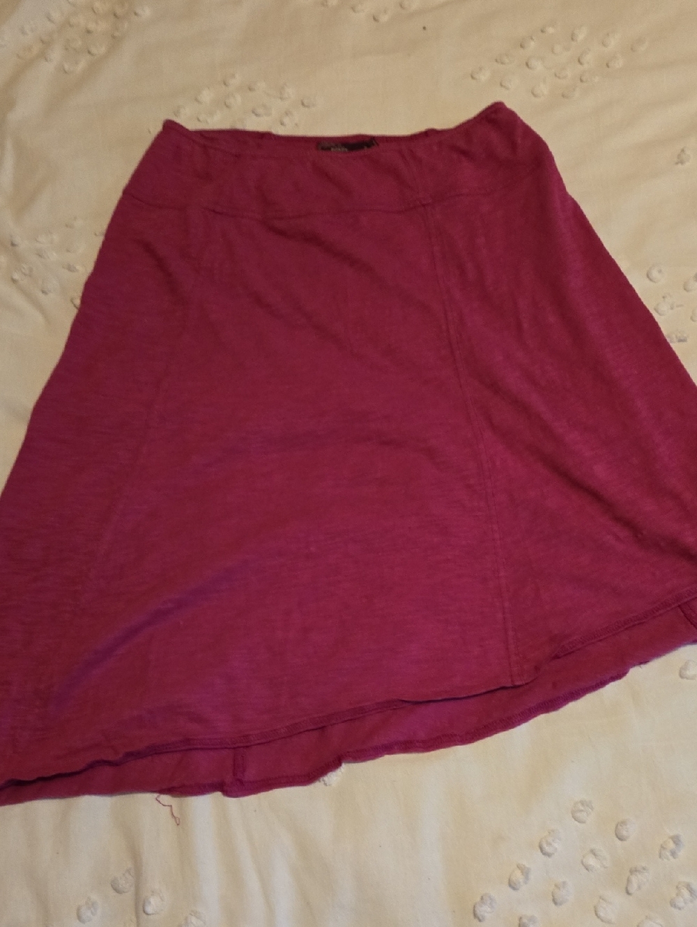 Prana Magenta Asymmetrical Skirt. Size Small